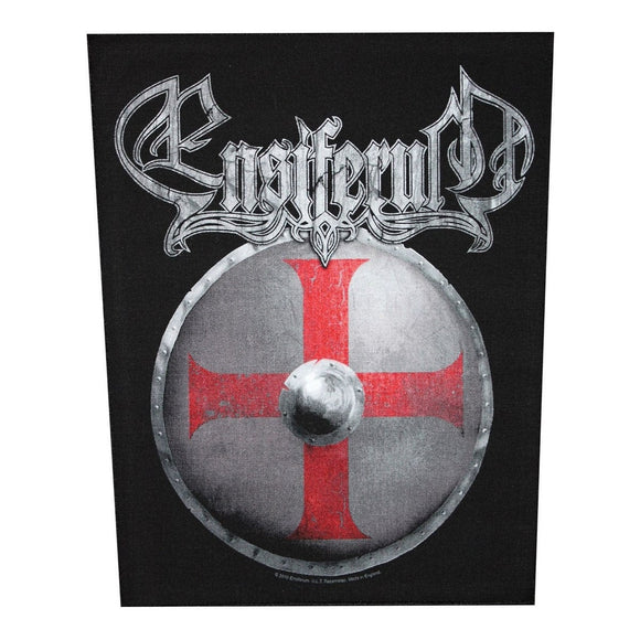 XLG Ensiferum Shield Back Patch Melodic Death Metal Jacket Sew On Applique