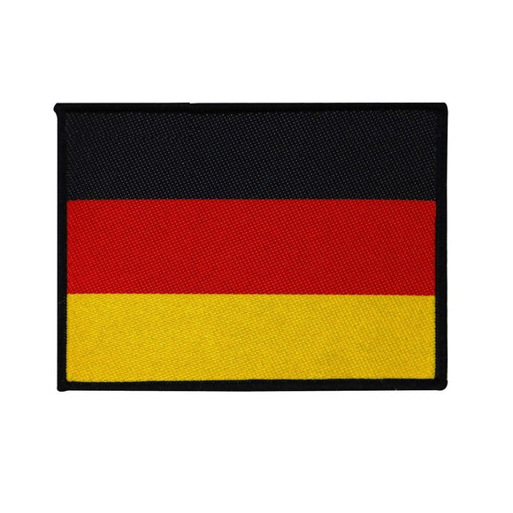 Germany Country Flag Patch National Travel German Badge Woven Sew On Applique