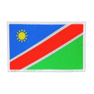 Namibia Country Flag Patch National Travel Badge Europe Woven Sew On Applique