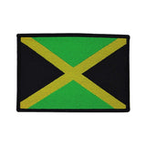 Jamaica Country Flag Patch National Travel National Badge Woven Sew on Applique