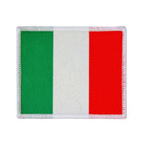 Italy Country Flag Patch Travel Italian National Badge Woven Sew On Applique