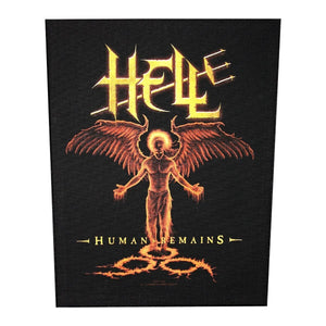 XLG Hell Human Remains Back Patch Album Art Heavy Metal Jacket Sew On Applique