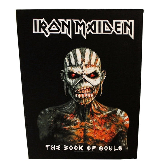 XLG Iron Maiden Book of Souls Back Patch Album Art Metal Jacket Sew On Applique