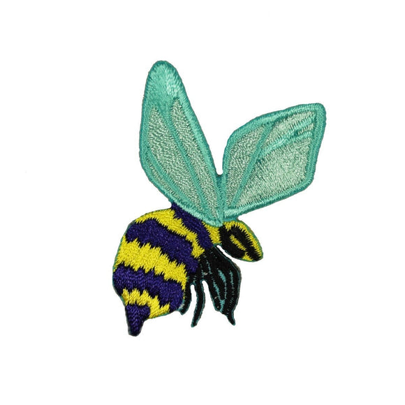 ID 0427B Bumble Bee Patch Wasp Hornet Insect Bug Embroidered Iron On Applique