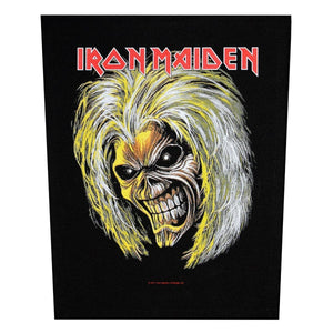 XLG Iron Maiden Eddie Killers Back Patch Rock Music Woven Jacket Sew On Applique