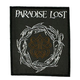 Paradise Lost Crown Of Thrones Patch Gothic Metal Band Woven Sew On Applique