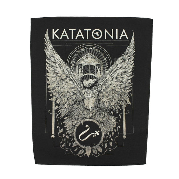 XLG Katatonia Temple Back Patch Death Metal Band Music Jacket Sew on Applique
