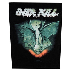 XLG Overkill For Those Who Bleed Back Patch Metal Music Jacket Sew On Applique