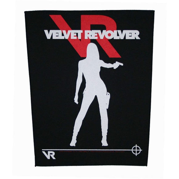 XLG Velvet Revolver Contraband Back Patch Album Hard Rock Jacket Sew On Applique