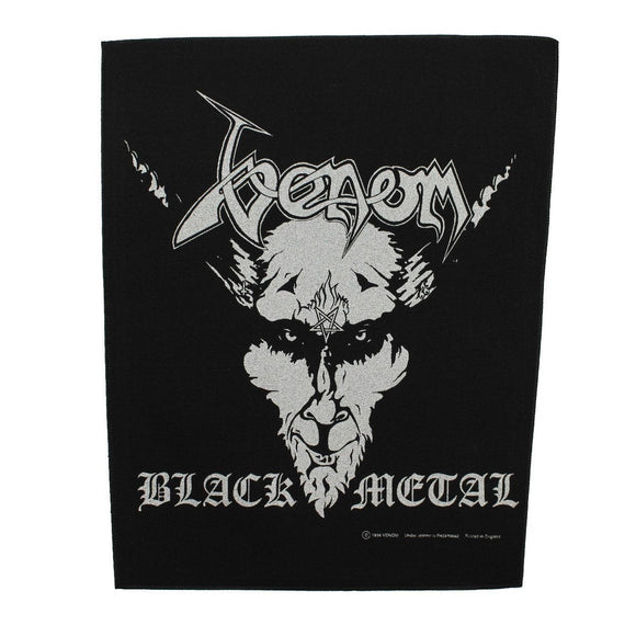 XLG Venom Black Metal Back Patch Album Art Thrash Music Jacket Sew On Applique
