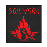 Soilwork Stabbing the Drama Patch Cover Art Metal Music Woven Sew On Applique