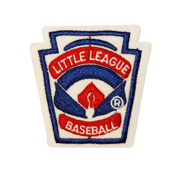 Little League Baseball Uniform Patch Sports Classic Embroidered Iron On Applique