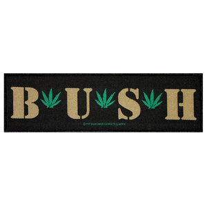 SS Bush Band Logo Patch British Grunge Rock Band Music Woven Sew On Applique