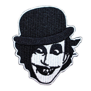 The Adicts Joker Face Logo Patch Songs of Praise Album Art Band Iron On Applique