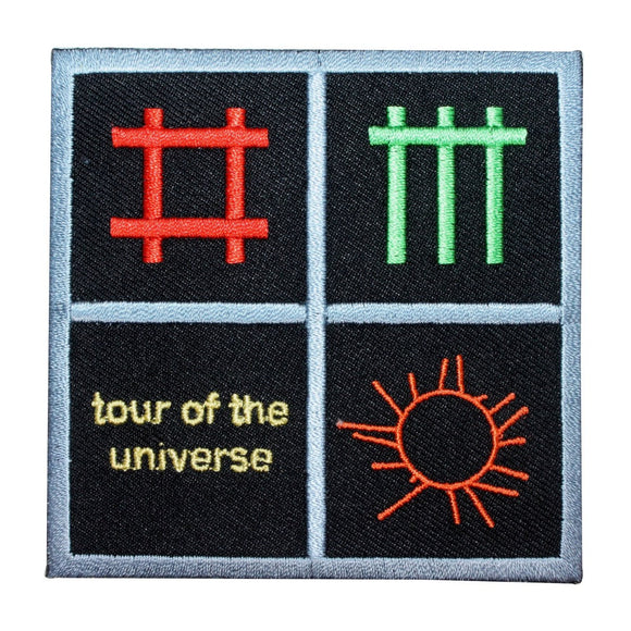Depeche Mode Tour of the Universe Patch Worldwide Music Band Iron On Applique