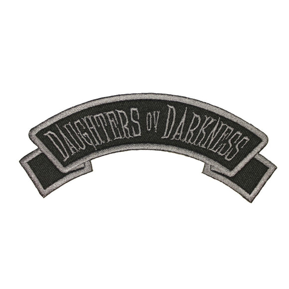 Daughters Ov Darkness Arch Patch Kreepsville 666 Embroidered Iron On Applique