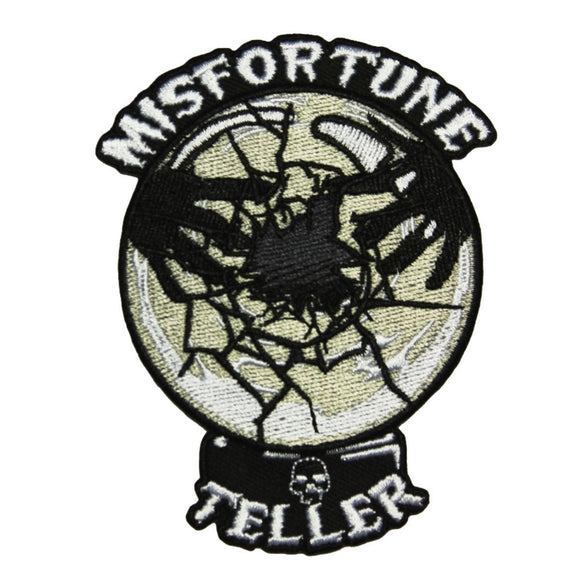 Misfortune Teller Patch Kreepsville 666 Psychic Embroidered Iron On Applique