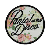Panic at the Disco Patch American Rock Band Garden Flowers Iron On Applique