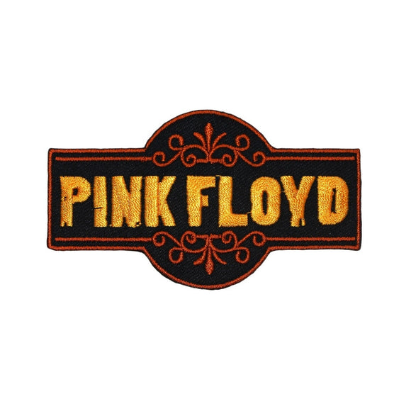 Pink Floyd Fancy Band Logo Patch English Rock Music Embroidered Iron On Applique