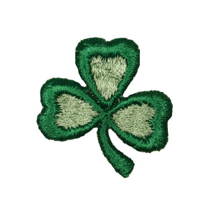 3 Leaf Clover ST Patrick's Day Patch Shamrock Luck Embroidered Iron On Applique