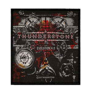Thunderstone Evolution 4.0 Patch Cover Art Power Metal Band Woven Sew On Applique