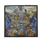 Sepultura Machine Messiah Patch Heavy Metal Band Album Woven Sew On Applique