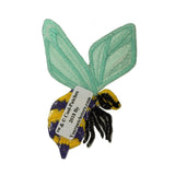 ID 0427A Bumble Bee Patch Wasp Hornet Insect Bug Embroidered Iron On Applique