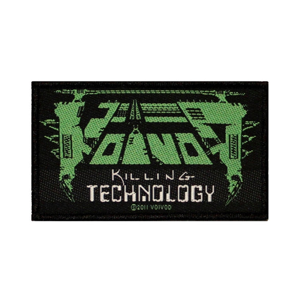 Voivod Killing Technology Patch Album Logo Heavy Metal Woven Sew On Applique