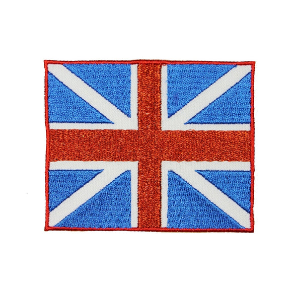 United Kingdom National Flag Patch Great Britain UK Embroidered Iron On Applique