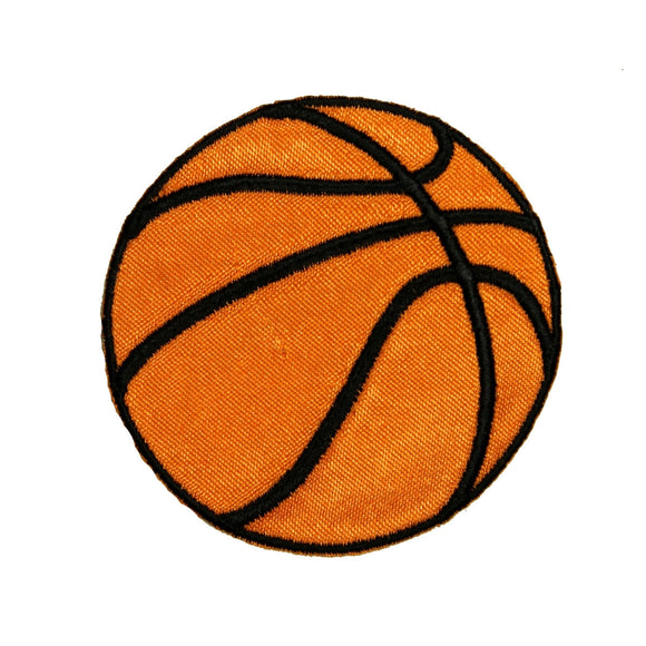 Basketball Patch Sport Hoop Dribble Ball Team Embroidered Iron On Applique