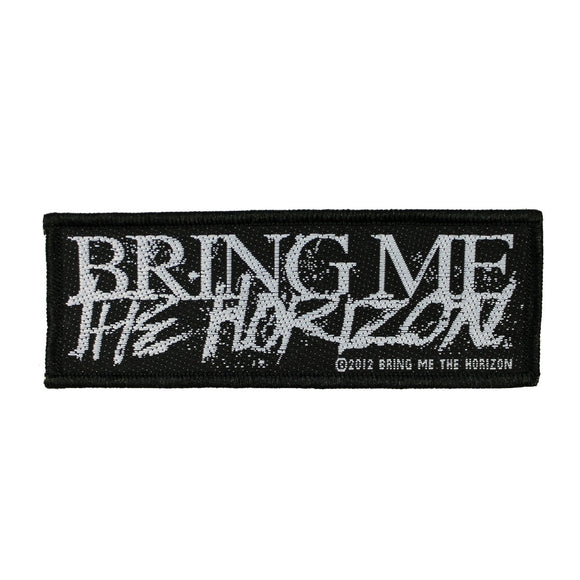 Bring Me The Horizon Logo Patch BMTH English Rock Band Woven Sew On Applique
