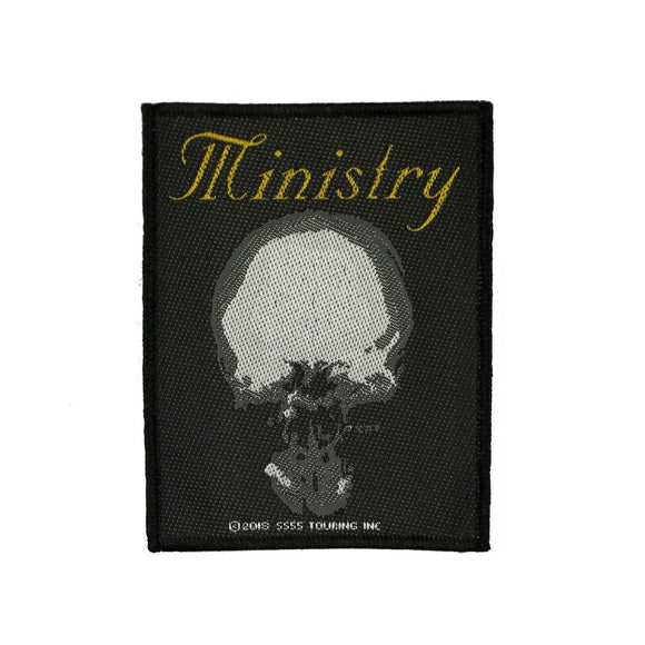 Ministry The Mind Is A Terrible Thing Patch Album Art Band Woven Sew On Applique