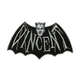 Vincent Price Devil Bat Patch Kreepsville 666 Embroidered Iron On Applique