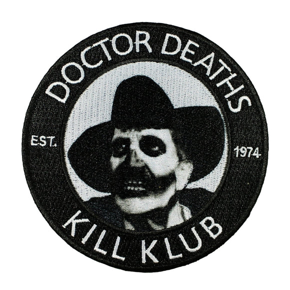 Vincent Price Doctor Deaths Patch Kill Klub Kreepsville 666 Embroidered Iron On