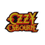 Ozzy Osbourne Logo Cut Out Patch Album Art Heavy Metal Woven Sew On Applique