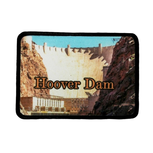 Hoover Dam Patch Landmark Nevada Arizona Travel Dye Sublimation Iron On Applique