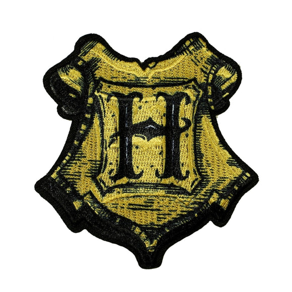 Harry Potter Hogwarts Badge Patch Wizard School Embroidered Iron On Applique