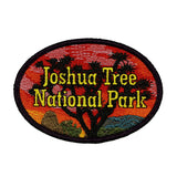 Joshua Tree National Park Patch Travel Badge Cali Embroidered Iron On Applique