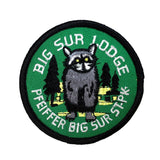 Pfeiffer Big Sur Lodge Patch State Park Travel Camp Embroidered Iron On Applique