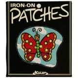 Butterfly Flying Sky Patch Cloud Summer Blue Bug Embroidered Iron On Applique