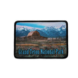 Grand Teton National Park Patch Barn Wyoming Dye Sublimation Iron On Applique