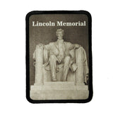Lincoln Memorial Patch Washington DC Travel Dye Sublimation Iron On Applique