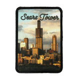 Sears Tower Chicago Patch Illinois Travel Dye Sublimation Iron On Applique