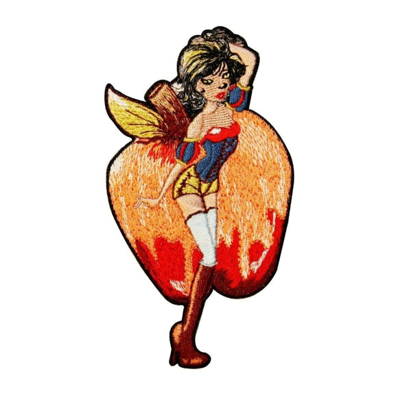 Rebel Toons Sexy Snow White Patch Animated Cartoon Embroidered Iron On Applique