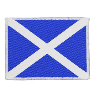 Scotland Country Flag Patch National Travel Badge Europe Woven Sew On Applique