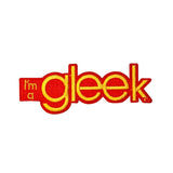 Glee I'm A Gleek Patch Name Logo Fan Show Choir Embroidered Iron On Applique