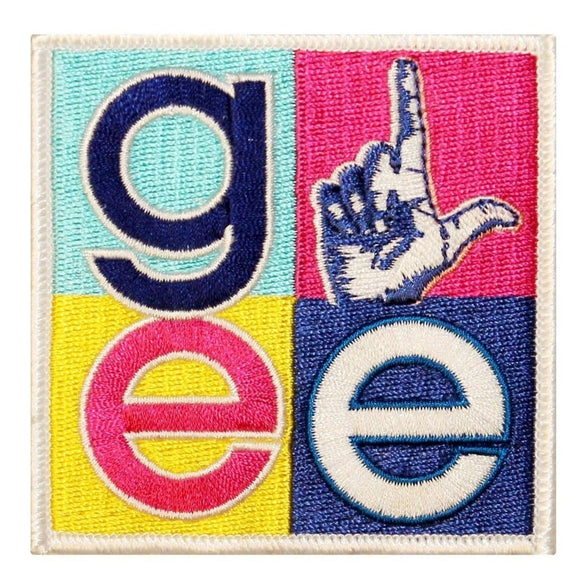 Glee Four Square Loser Patch Music Choir Band Show Embroidered Iron On Applique