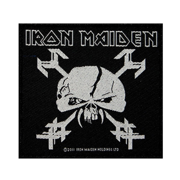 Iron Maiden The Final Frontier Skull Patch Heavy Metal Woven Sew On Applique