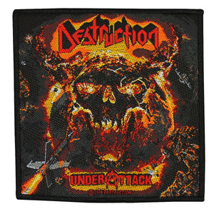 Destruction Under Attack Patch Album Art Thrash Metal Jacket Sew On Applique