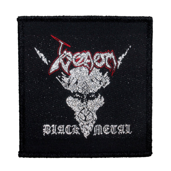 Venom Black Metal Logo Patch Cover Art Metal Music Band Woven Sew On Applique
